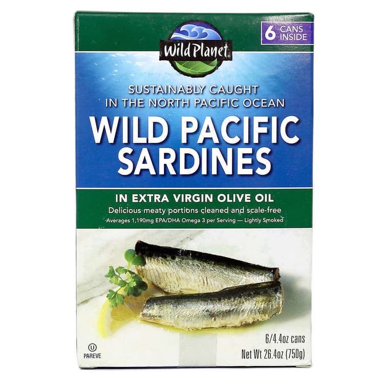 Wild Planet Wild Sardines In Extra Virgin Olive Oil