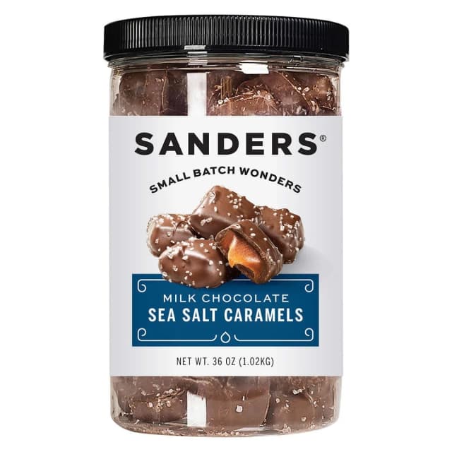 Is it GERD Friendly? Sanders Small Batch Wonders Milk Chocolate Sea Salt Caramels