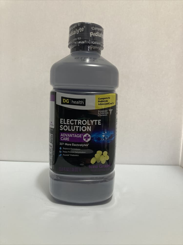 Dg Health Electrolyte Solution Iced Grape