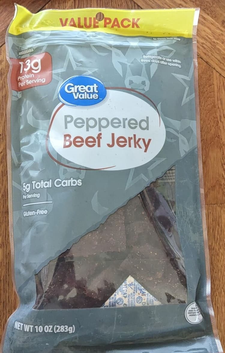 Great Value Peppered Beef Jerky