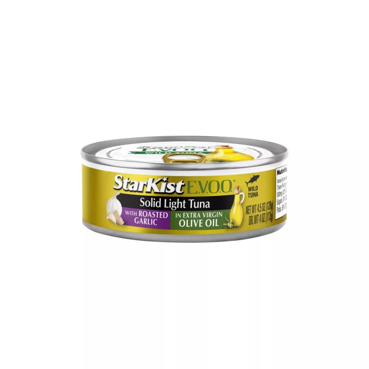 Starkist Selects Solid Yellowfin Tuna With Roasted Garlic & Extra Virgin Olive Oil