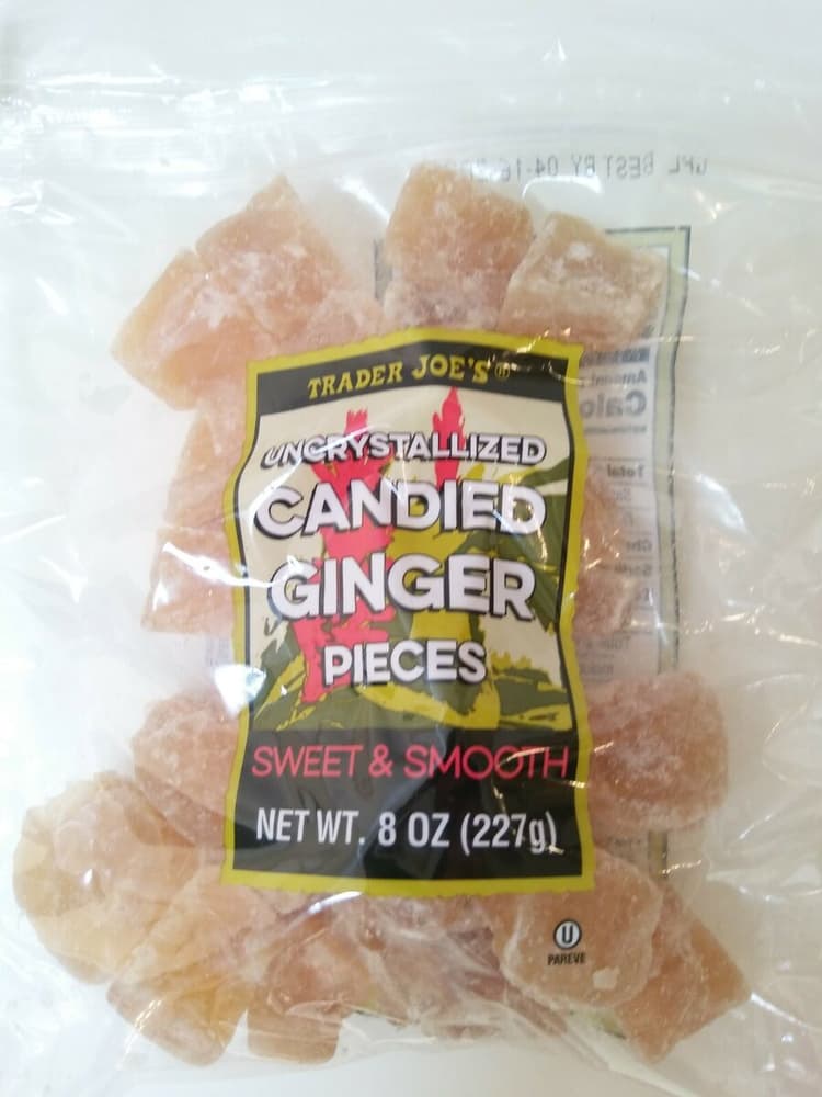 Trader Joe'S Uncrystallized Candied Ginger Pieces
