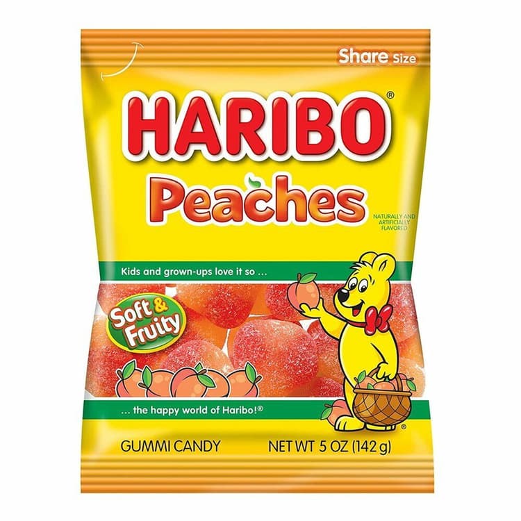 Haribo Gummi Candy, Peaches