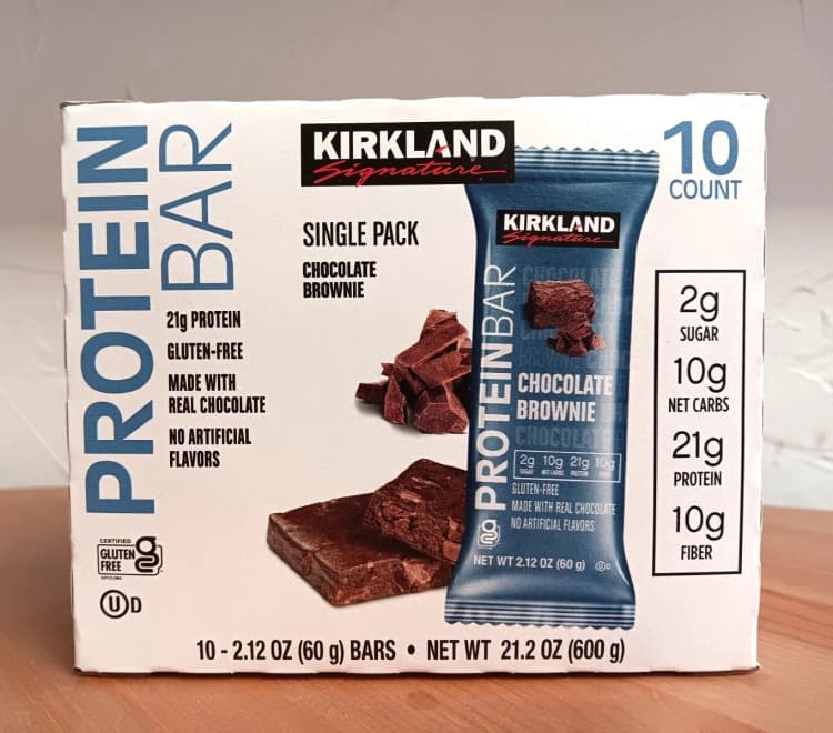 Kirkland Signature Chocolate Brownie Protein Bar