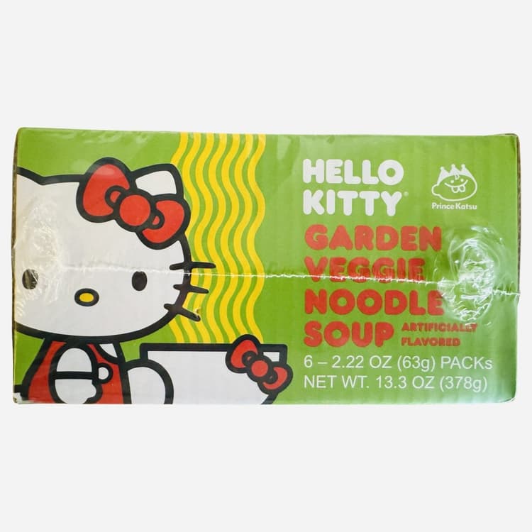 Hello Kitty Garden Veggie Noodle Soup