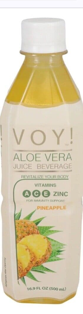 Voy! Aloe Vera Juice Beverage Pineapple