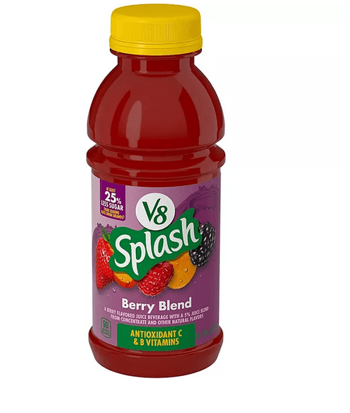 V8 Splash Berry Blend Berry Flavored Juice Beverage