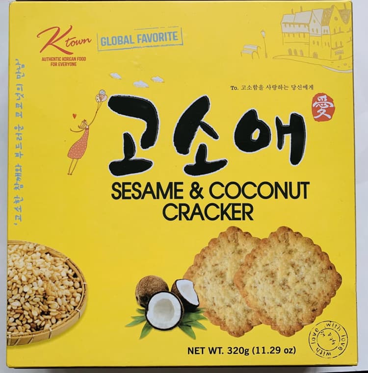 Ktown Sesame & Coconut Cracker