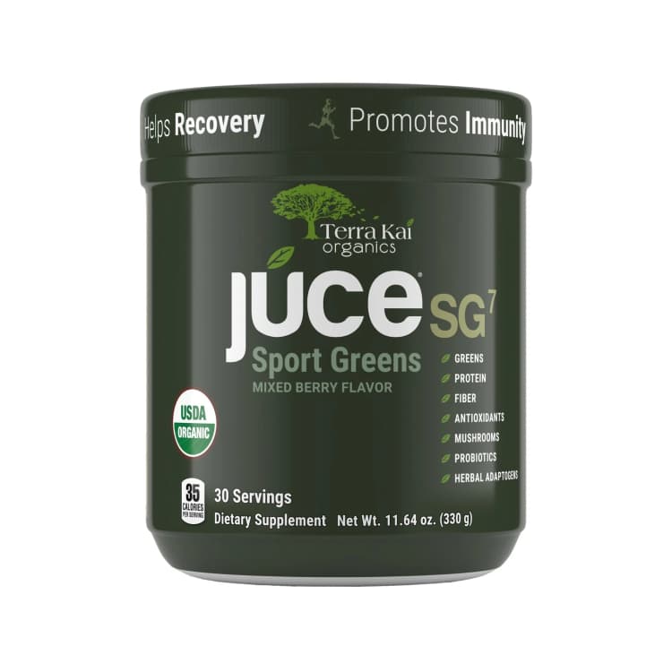 Terra Kai Organics Juce Sg7 Sport Greens Mixed Berry Flavor Dietary Supplement