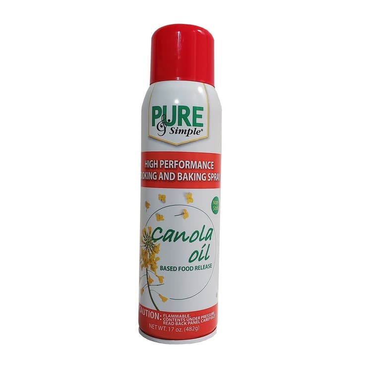 Pure & Simple Cooking And Baking Spray Canola Oil