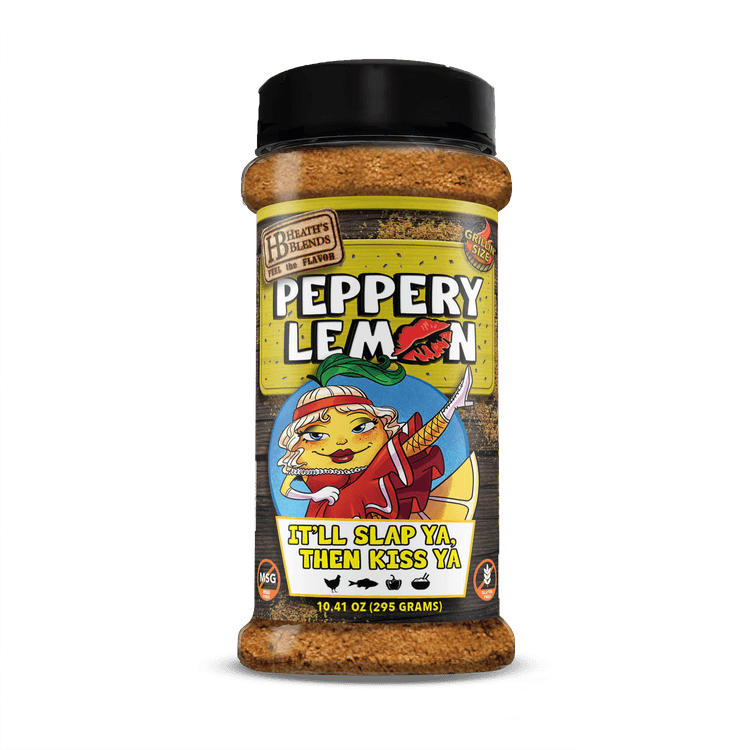 Heaths Blends Peppery Lemon Seasoning Mix