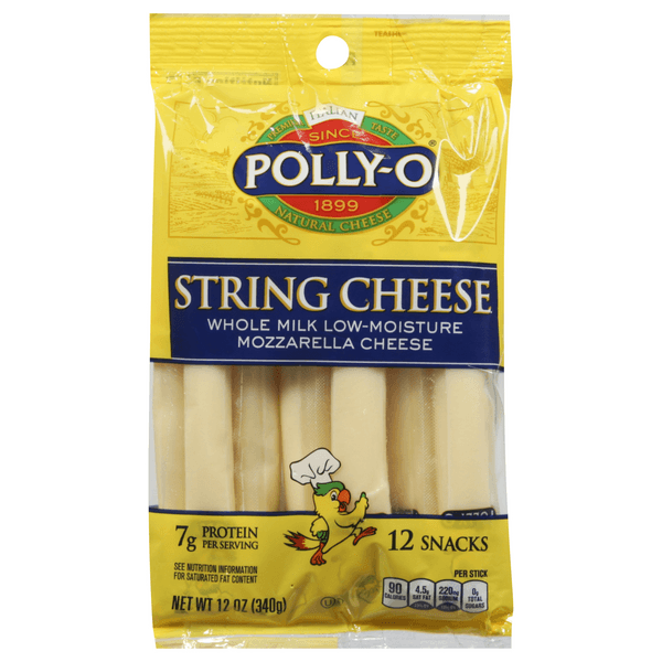 Polly-O Creamy String Cheese Mozzarella
