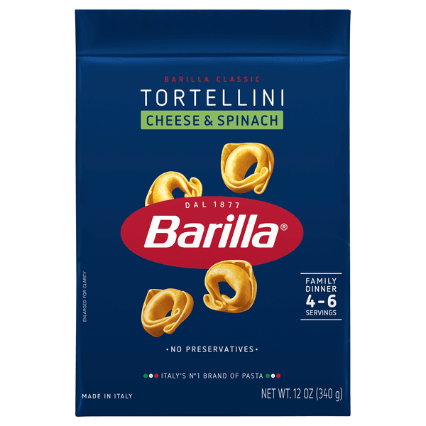Barilla Collezione Pasta Regional Specialties Tortellini Cheese & Spinach