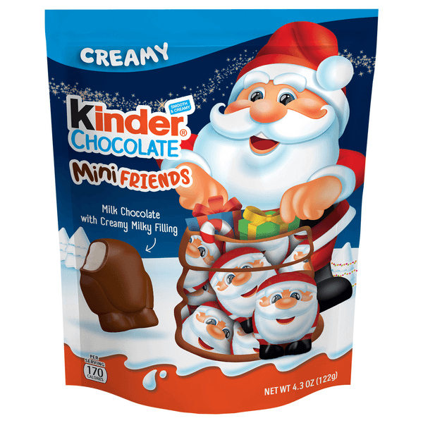 Kinder Christmas Creamy Chocolate Mini Friends Candy