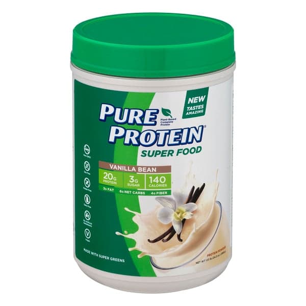 Pure Protein Super Food Protein Powder Vanilla Bean