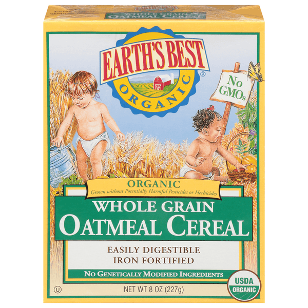 Is it MSG Free? Earth's Best Organic Whole Grain Oatmeal Cereal