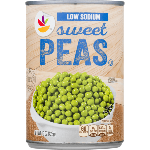 Stop & Shop Sweet Peas Low Sodium