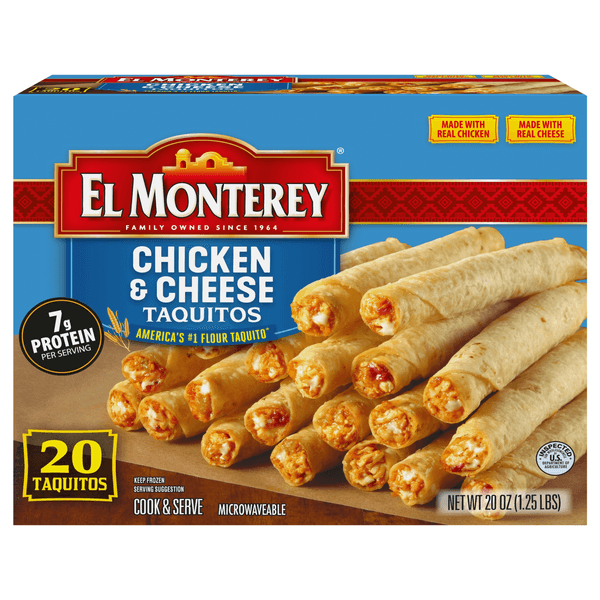 El Monterey Chicken & Cheese Taquitos