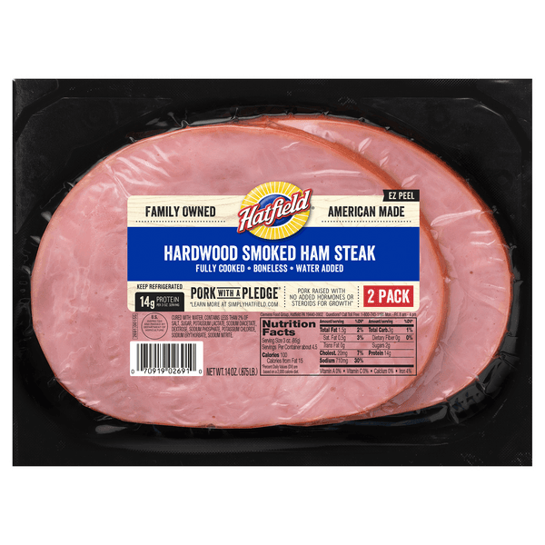 Hatfield Hardwood Smoked Ham Steaks