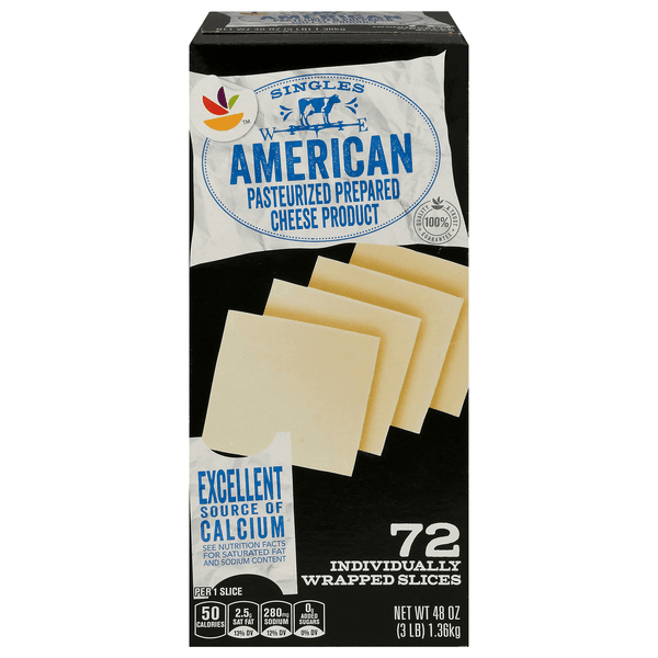 Our Brand Singles White American Cheese