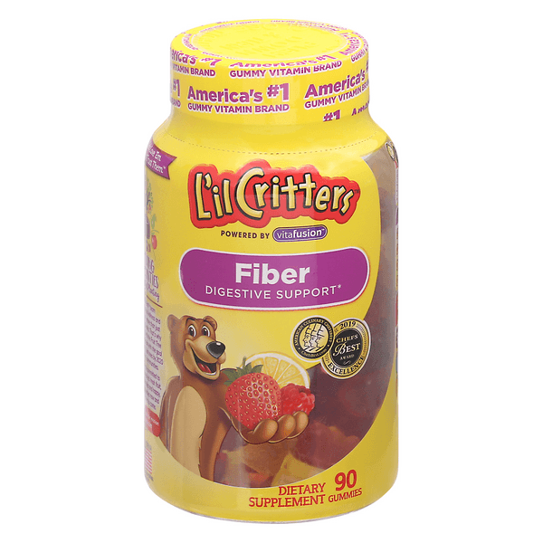 L'Il Critters Fiber Digestive Supprt Gummies