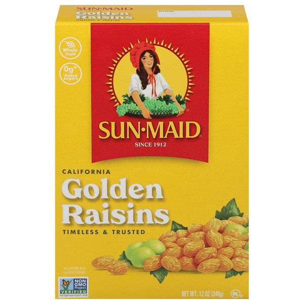 Is it Eggless? Sun-maid California Golden Raisins