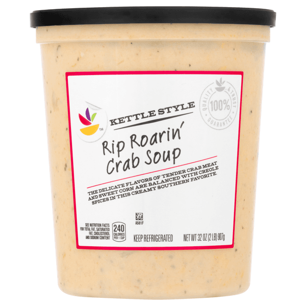 Giant Kettle Style Rip Roarin' Crab Soup