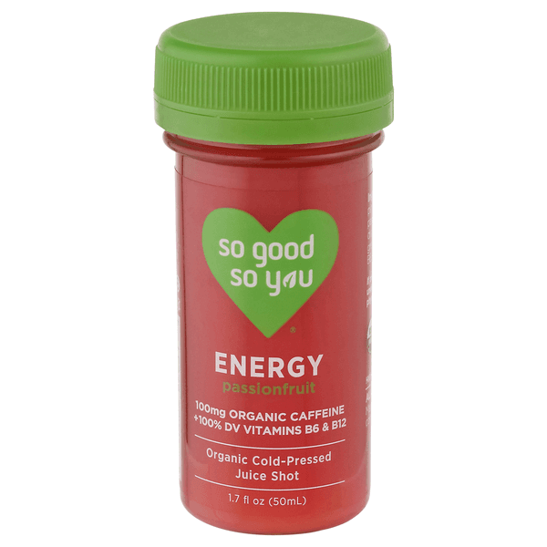 So Good So You Shot Energy Passionfruit