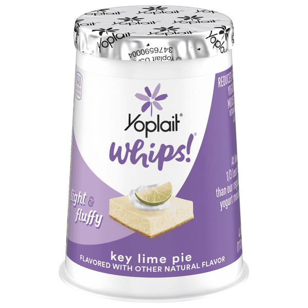 Yoplait Whips! Yogurt Mousse Low Fat Key Lime Pie