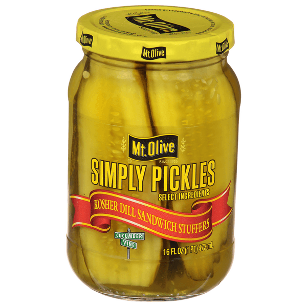 Mt. Olive Simply Pickles Kosher Dill Sandwich Stuffers