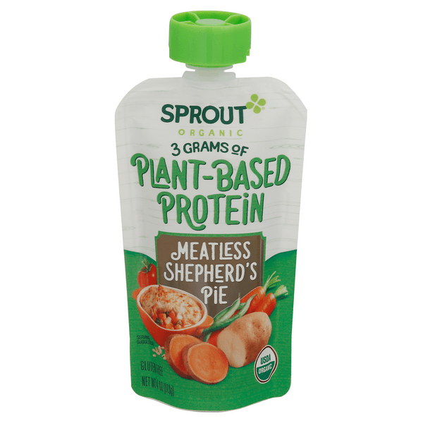 Sprout Organic Plant-Based Protein Meatless Shepherd'S Pie