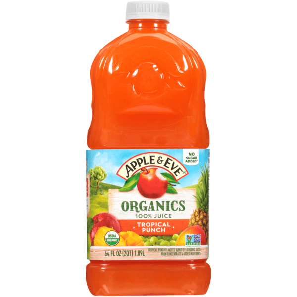 Apple & Eve Organics 100% Juice Tropical Punch