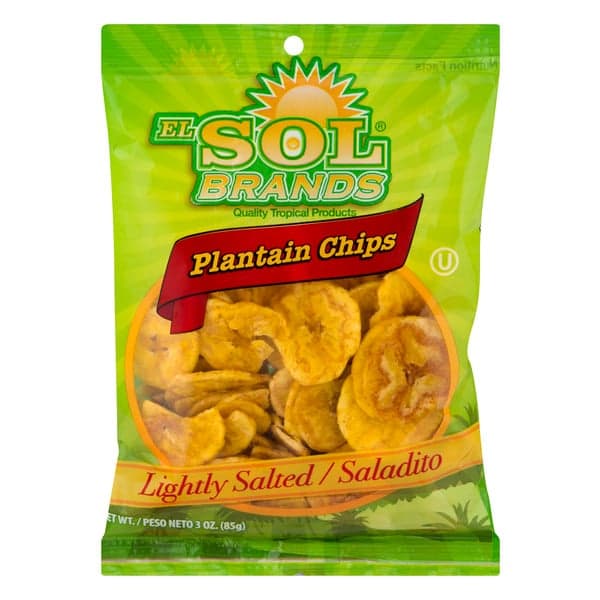 El Sol Brands Chips Plantain Lightly Salted