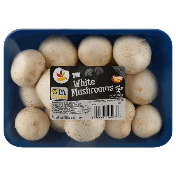 Our Brand Whole White Mushrooms