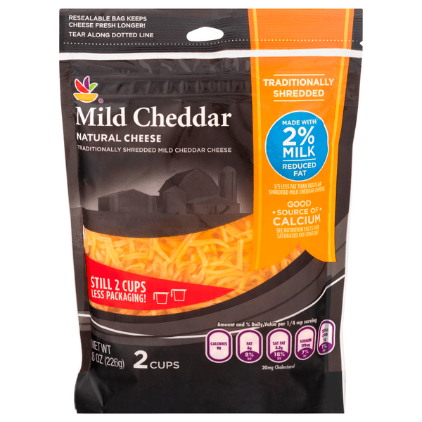 Giant Natural Cheese Mild Cheddar Shredded