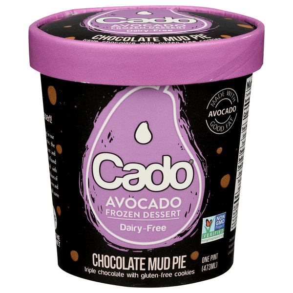 Cado Avocado Dairy Free  Dessert Chocolate Mud Pie