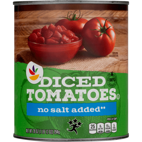 Stop & Shop Tomatoes Diced No Salt Added