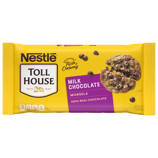 Nestle Toll House Milk Chocolate Baking Morsels