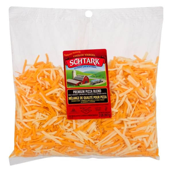 Schtark Premium Pizza Blend Shredded Cheese