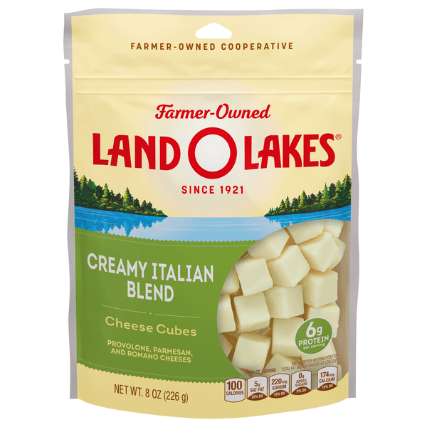 Land O Lakes Creamy Italian Blend Cheese Cubes