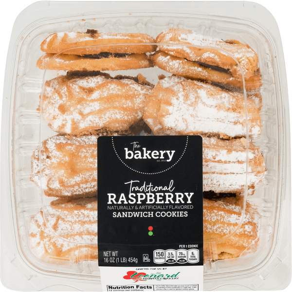 Stop & Shop The Bakery Traditional Raspberry Sandwich Cookies