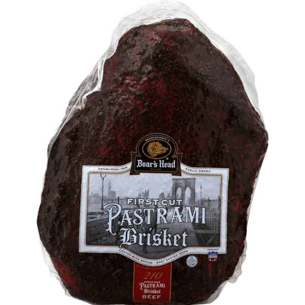 Boar'S Head Deli Pastrami Brisket 1St Cut (Thin Sliced