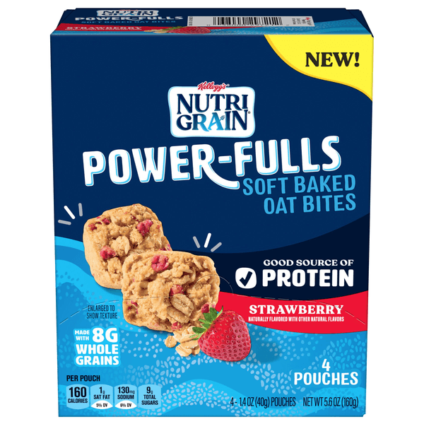 Nutri-Grain Power-Fulls Soft Baked Strawberry Oat Bites