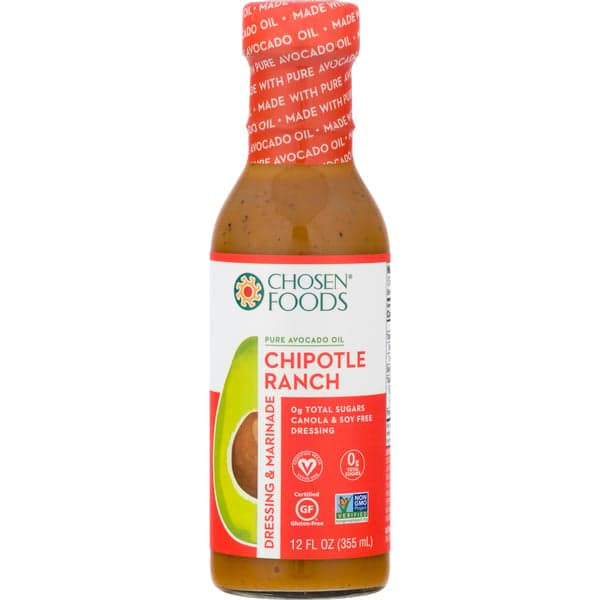 Chosen Foods Dressing & Marinade Pure Avocado Oil Chipotle Ranch