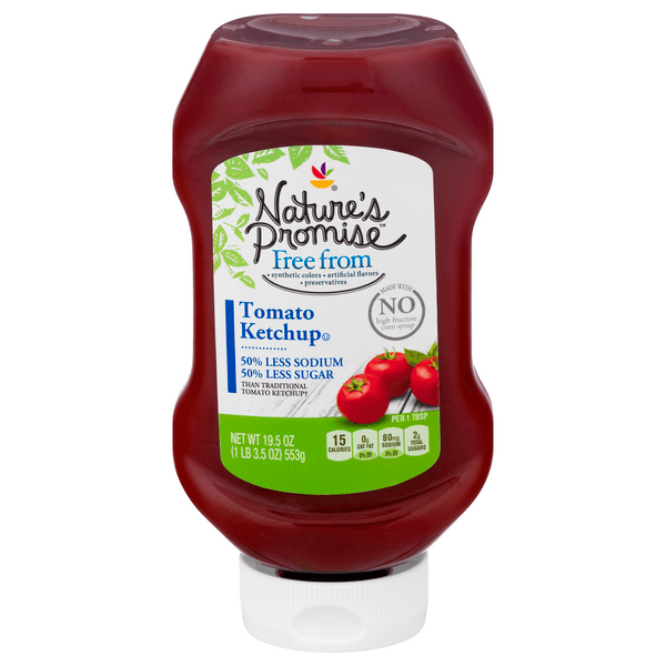 Nature'S Promise Tomato Ketchup Less Sodium & Sugar