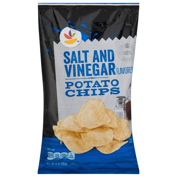 Stop & Shop Potato Chips Salt & Vinegar