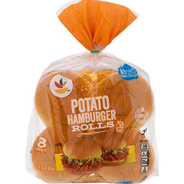 Giant Potato Hamburger Rolls