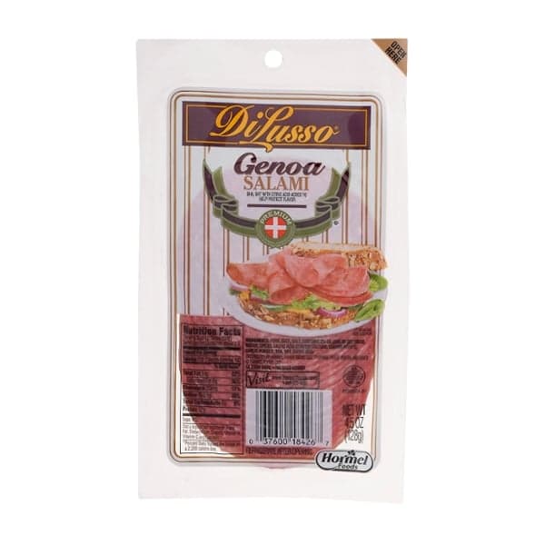 Hormel Deli Salami Genoa Diluso (Thin Sliced