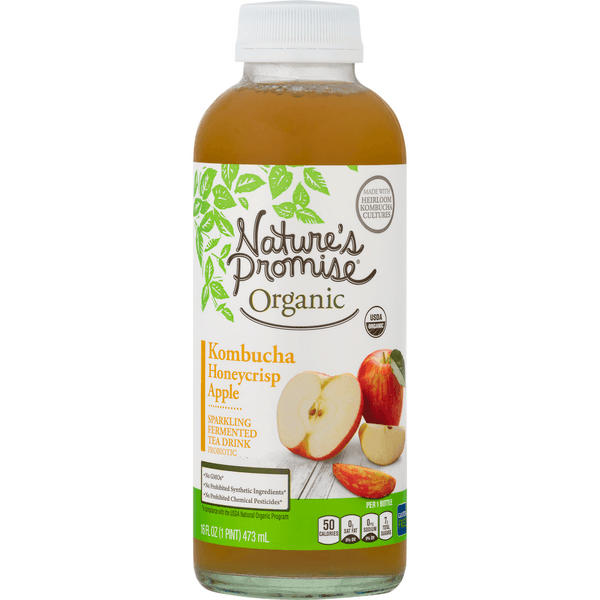 Nature'S Promise Organic Kombucha Honeycrisp Apple