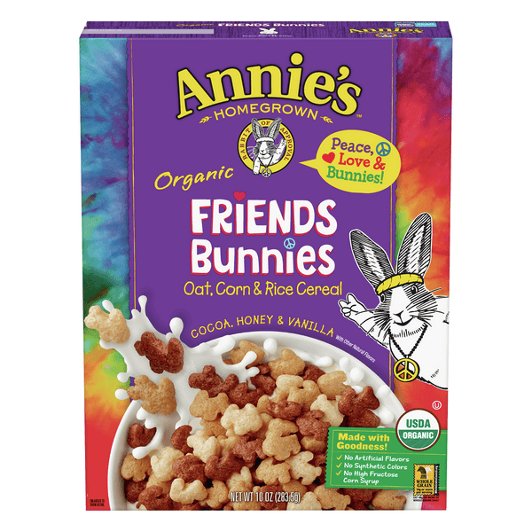 Annie'S Homegrown Friends Bunnies Cereal Organic
